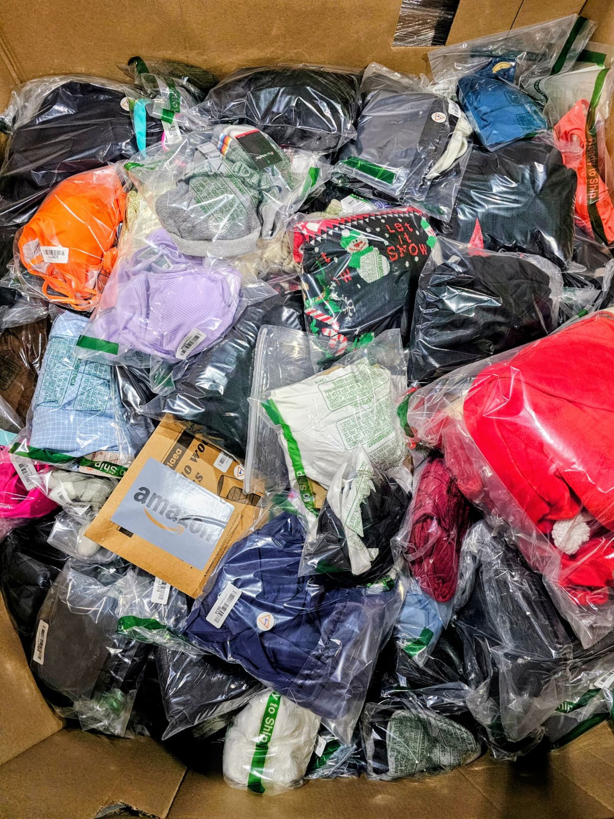 Clothing Pallet (Mixed Apparel) - USA Mystery Box