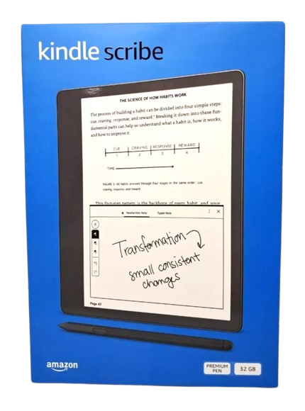 Amazon Kindle Scribe (32 GB) - 10.2” 300 ppi Paperwhite display, includes Premium Pen - USA Mystery Box