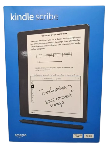 Amazon Kindle Scribe (16 GB) - 10.2” 300 ppi Paperwhite display, includes Premium Pen - USA Mystery Box